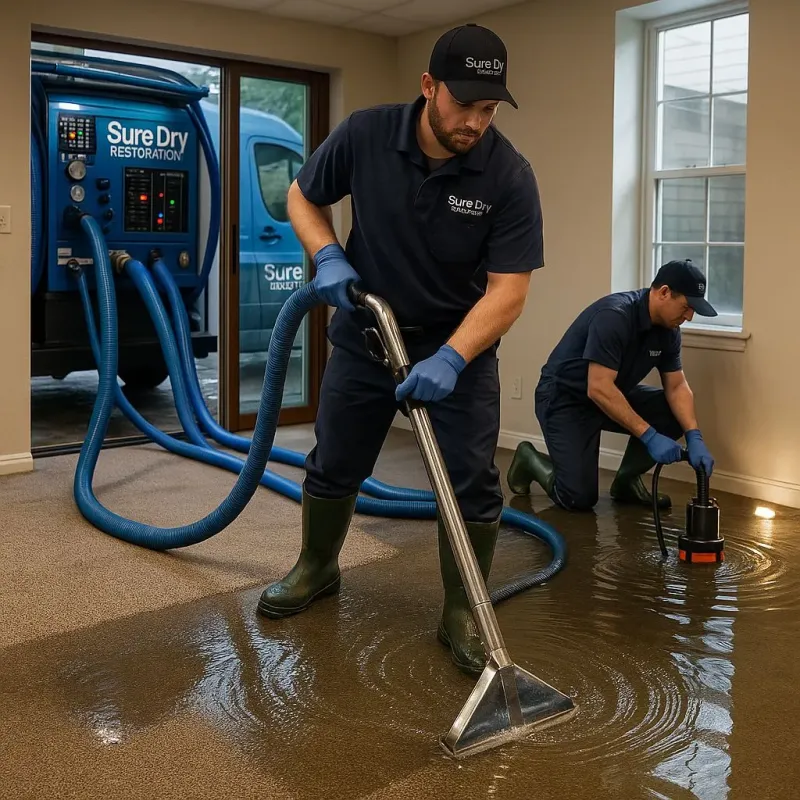 Water Extraction and Removal process in Rushville, IL